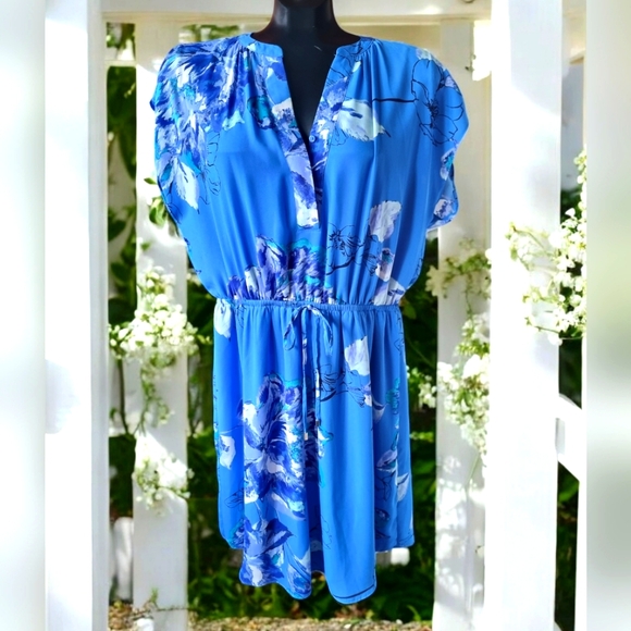 Apt. 9 Floral Lined Midi Dress - Picture 1 of 10